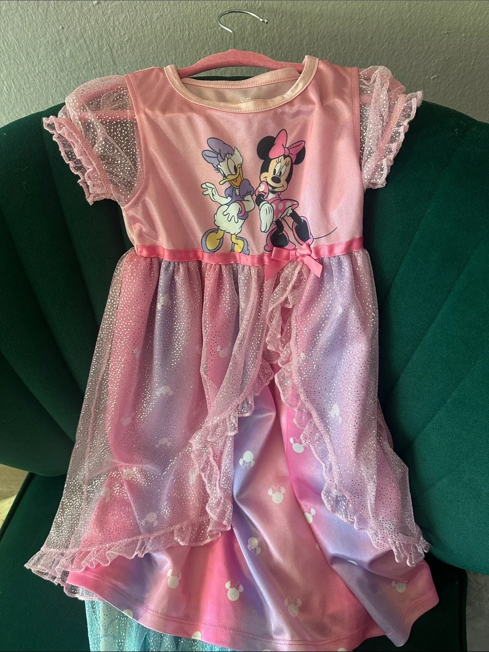 Gold Princess Belle Kids  Dress bundle
